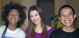 Daiana doing Bebot with Moymoy Palaboy